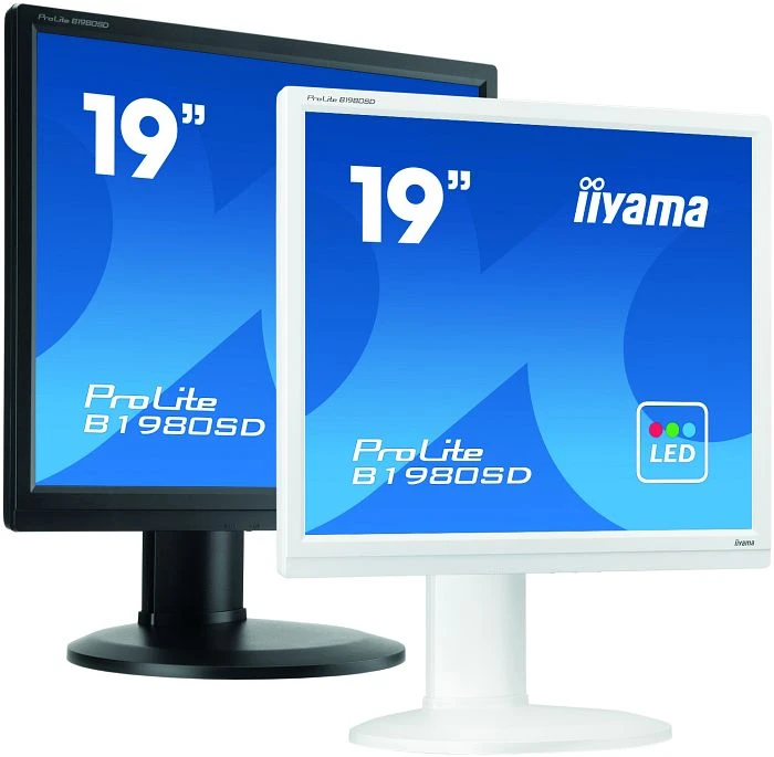 iiyama ProLite B1980SD-W1, 19"