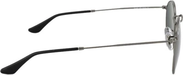 Ray-Ban RB3447 Round Metal 50mm gunmetal/grün