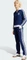 adidas Beckenbauer Trainingshose lang dark blue (Damen) Vorschaubild