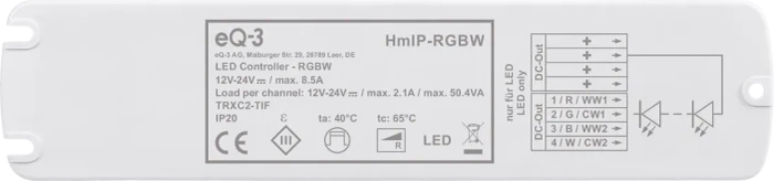 eQ-3 Homematic IP LED-Controller RGBW