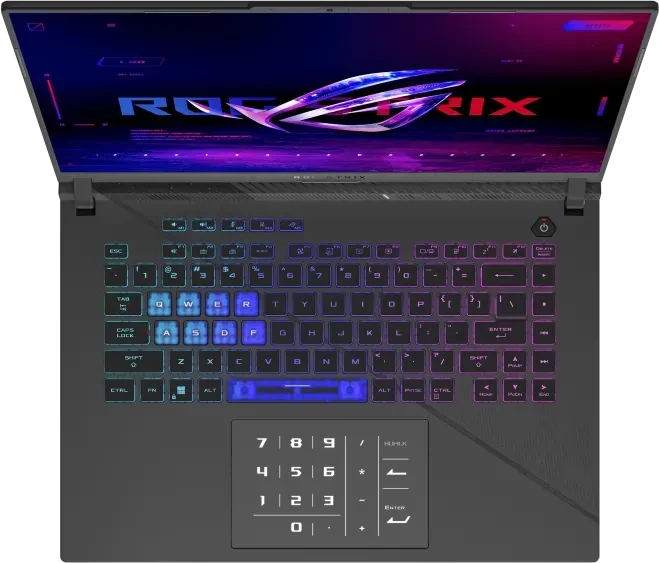 ASUS ROG Strix G16 (2024) G614JIR-N3218W, Eclipse Gray, Core i9-14900HX, 32GB RAM, 1TB SSD, GeForce RTX 4070, DE