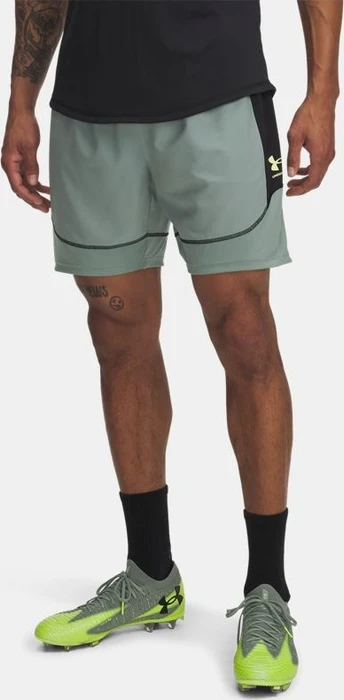 Under Armour Challenger Pro Hose kurz silica green/black/sonic yellow (Herren)
