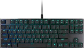 Cooler Master SK630 Tenkeyless, LEDs RGB, MX LOW PROFILE RGB RED, USB, DE
