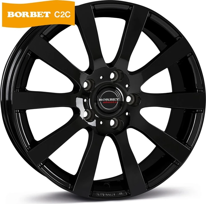 Borbet C2C 8.0x18 5/130 ET50 (verschiedene Farben)