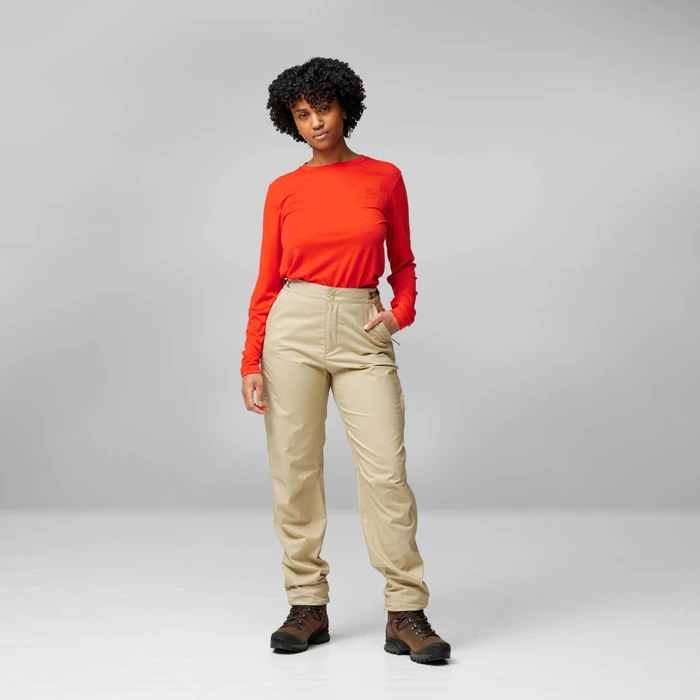 Fjällräven Abisko Hike Hose lang fossil (Damen)