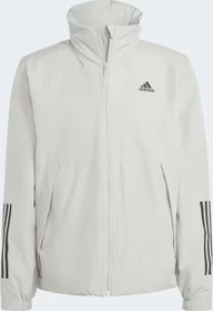 adidas BSC 3-Stripes Rain.RDY Funktionsjacke metal grey (Herren)