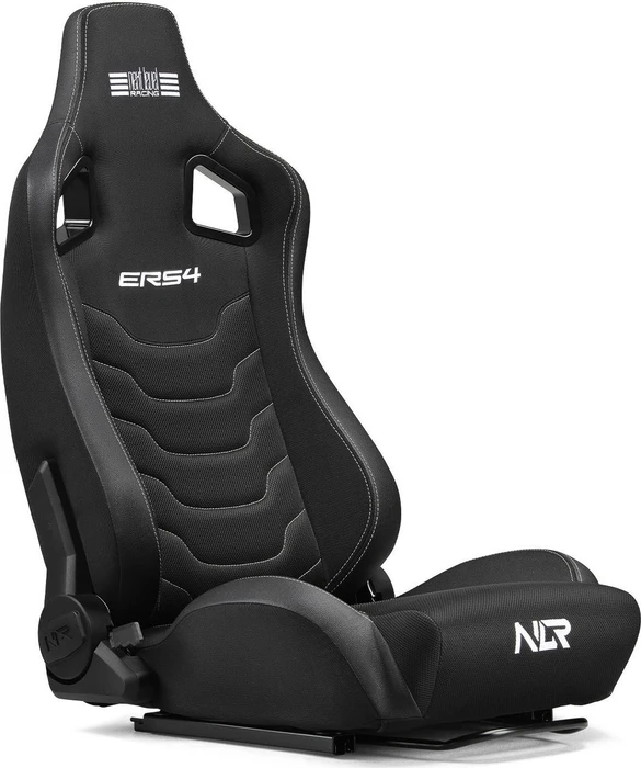 Next Level Racing ERS4 Elite Liegesitz, Fabric & SIMAERO Mesh Edition, schwarz