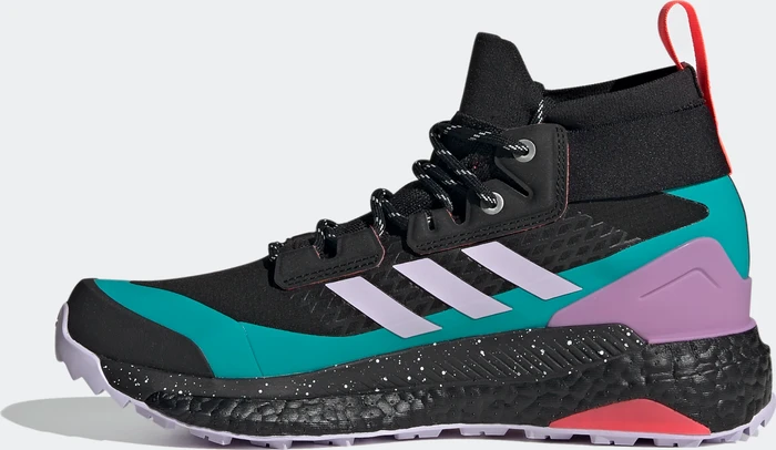adidas Terrex Free Hiker Gore-Tex core black/purple tint/signal pink (Damen)