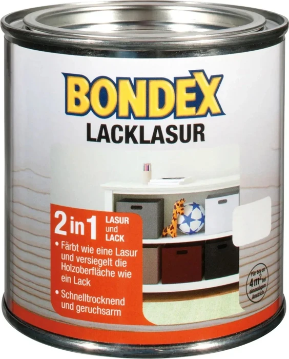 Bondex Lacklasur 2in1 Innen Holzschutzmittel, 375ml