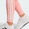 adidas Optime 3-Streifen Full-Length Hose lang semi pink spark (Damen) Vorschaubild