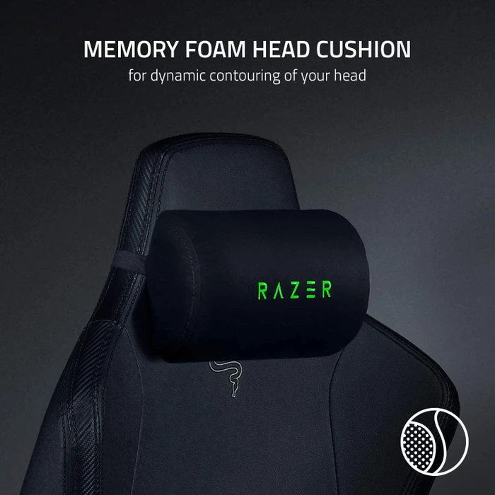 Razer Iskur Gamingstuhl, schwarz