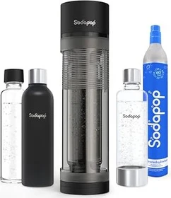 Sodapop Logan All In One Set Trinkwassersprudler matt schwarz