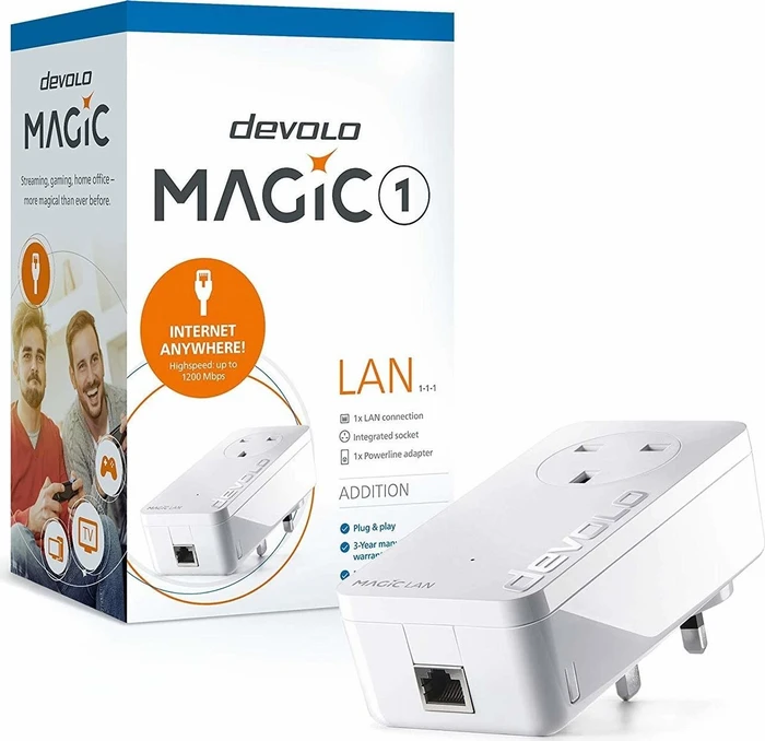 devolo Magic 1 LAN, G.hn, RJ-45, UK-Version/Typ G