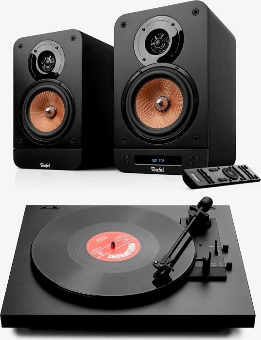 Teufel Ultima 25 Aktiv 2 + Pro-Ject A1.2
