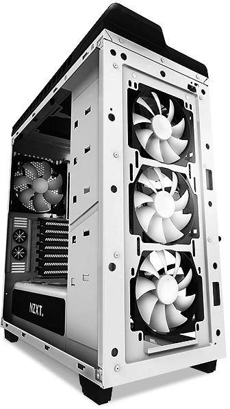 NZXT H440 weiß, Acrylfenster, schallgedämmt