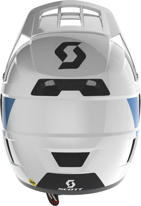 Scott Nero Plus Fullface-Helm snow white