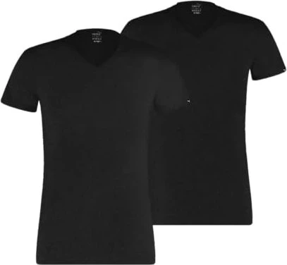 Puma V-Neck 2er-Pack T-Shirt kurzarm puma black (Herren)