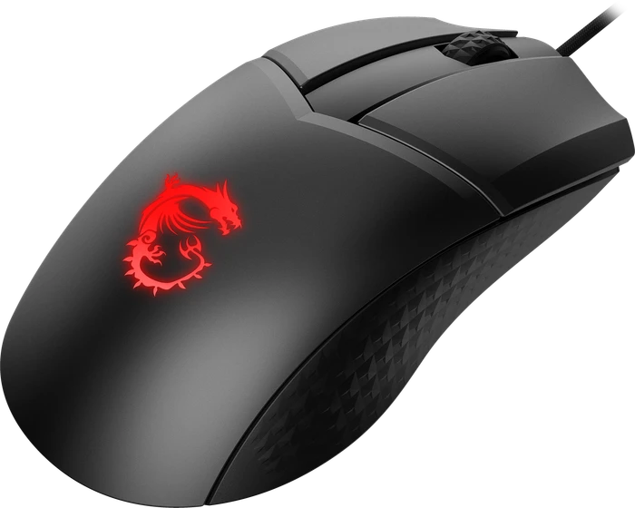 MSI Clutch GM41 Lightweight V2 Gaming Mouse schwarz, USB