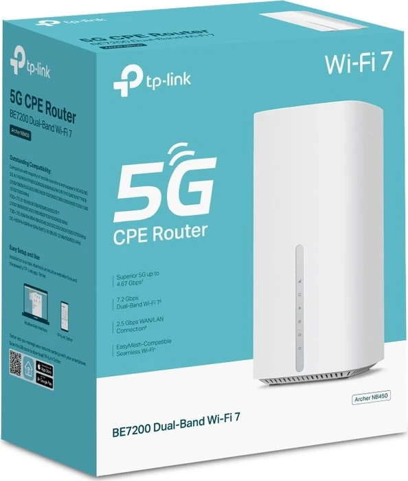 TP-Link Archer NB450, 5G, BE7200