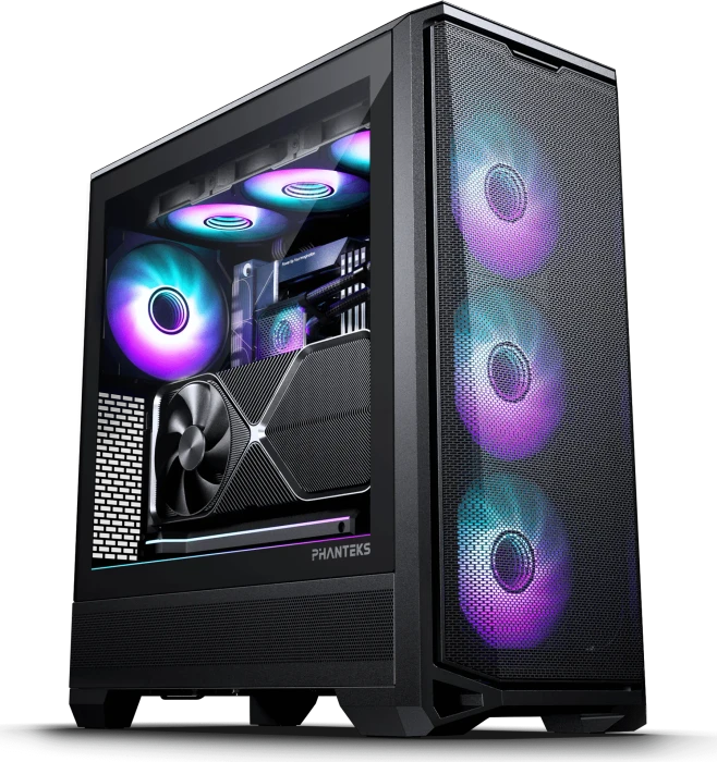 Phanteks Eclipse G400A, schwarz, Glasfenster