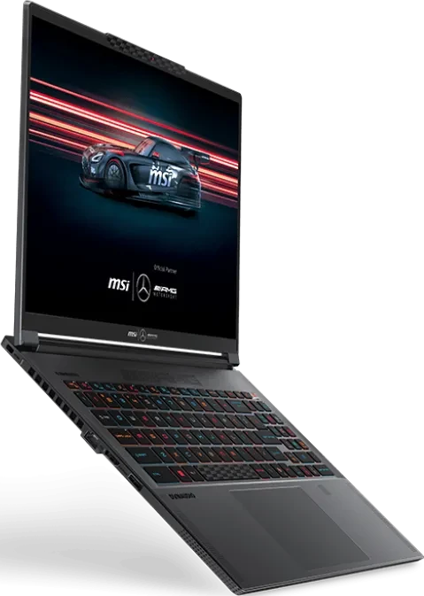 MSI Stealth A16 AI+ A3XWGG-052, Core Black, Ryzen AI 9 HX 370, 32GB RAM, 2TB SSD, GeForce RTX 5070, DE, Mercedes-AMG Motorsport