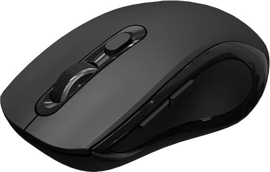 C-Tech WLM-12 Wireless Dual-Mode Mouse schwarz, USB/Bluetooth