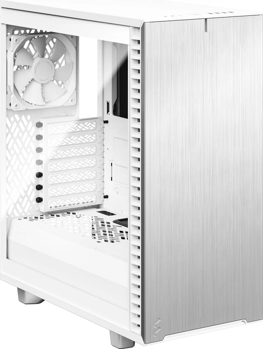 Fractal Design Define 7 Compact White TG Light Tint, Glasfenster, schallgedämmt