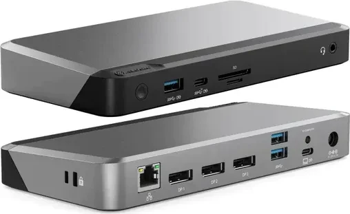 Alogic MX3 USB-C Triple Display DP Alt. Mode Docking Station - With 100W Power Delivery, USB-C 3.1 [Buchse]