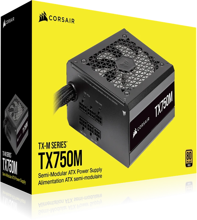Corsair TX-M Series Modular 2021 TX750M 750W, ATX 2.4