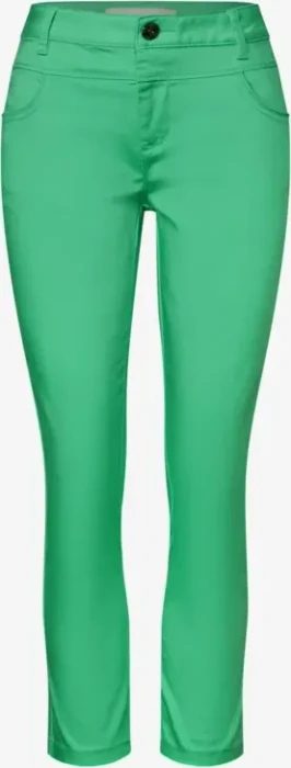 Street One 7/8-Satin Hose tendril green (Damen)