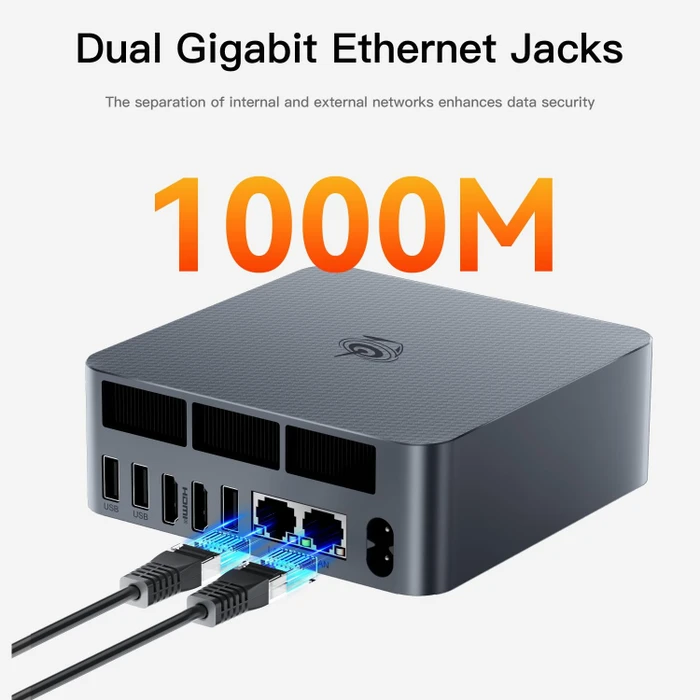 Beelink EQR5, Ryzen 5 5500U, 16GB RAM, 500GB SSD