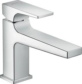 Hansgrohe Metropol Waschbeckenarmatur 100 mit Push-Open Ablaufgarnitur chrom