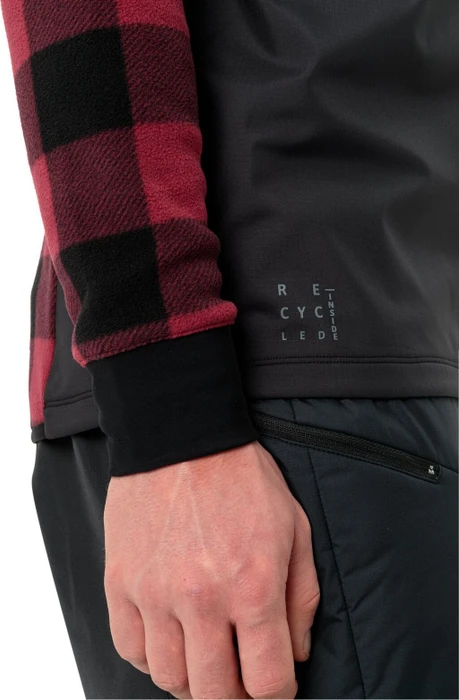 Vaude Minaki Mountainbike Fleece Fahrradjacke rot (Herren)
