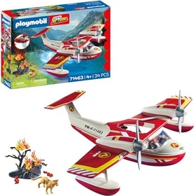 playmobil City Action Feuerwehrflugzeug mit Löschfunktion