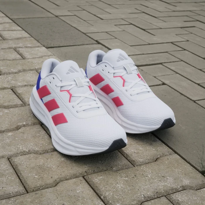 adidas Galaxy 7 cloud white/lucid red/lucid blue (Herren)