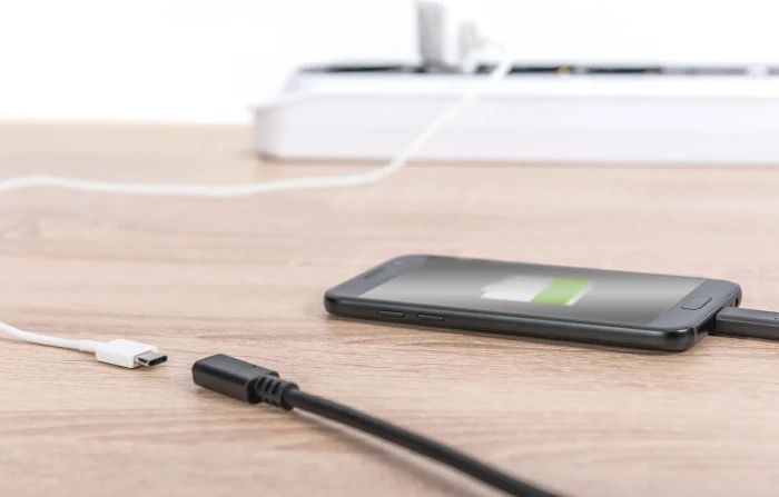 Digitus USB 2.0 Verlängerungskabel, USB-C [Stecker] auf USB-C [Buchse], 2m schwarz