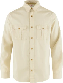 Fjällräven Övik Travel Hemd langarm chalk white (Herren)