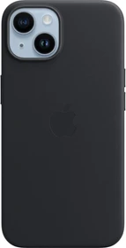 Apple Leder Case mit MagSafe für iPhone 14 Mitternacht