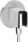Hansgrohe FixFit S Wandanschluss mit Brausehalter chrom Vorschaubild