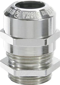 Wiska EMSKE 40 LT Ex-Kabelverschraubung LowTemp, Messing vernickelt, Anschlussgewinde kurz, M40