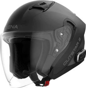 SENA Outstar 2 matt schwarz/grau