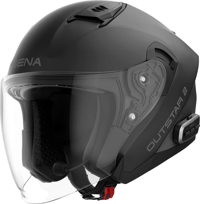 SENA Outstar 2 matt schwarz/grau