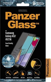 PanzerGlass Edge-to-Edge Case Friendly AntiBacterial für Samsung Galaxy A52 5G schwarz