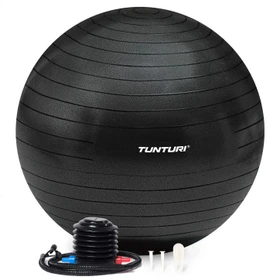 Tunturi 55cm Gymnastikball schwarz