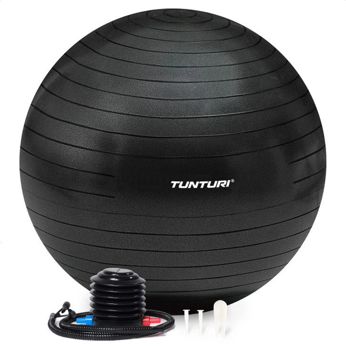 Tunturi 55cm Gymnastikball schwarz