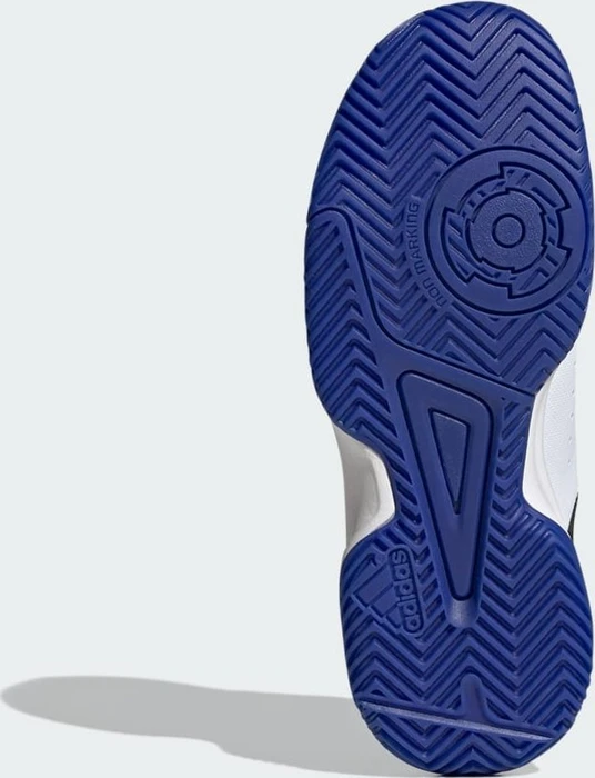 adidas Court Stabil cloud white/core black/lucid blue (Junior)