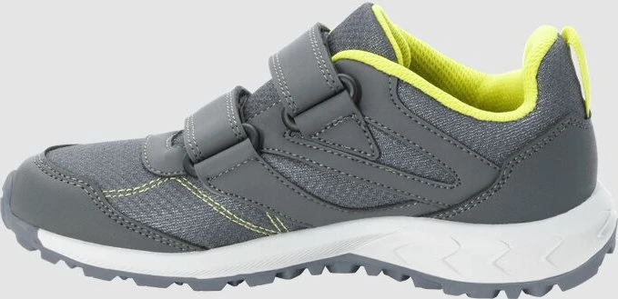 Jack Wolfskin Woodland Texapore Low VC grey/light green (Junior)