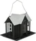 Trixie Vogelfutterhaus Villa mit 3 Kammern, schwarz/weiß Vorschaubild