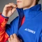 adidas Terrex Multi Climawarm Fleece Anorak semi lucid blue/semi impact orange/pure ruby (Herren) Vorschaubild