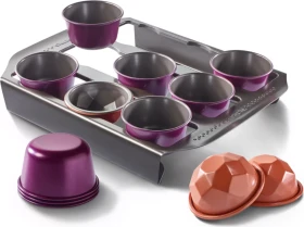Tefal J304SS Creabake Kuchenförmchen Starter Backform-Set, 13-tlg. (J304SS04)